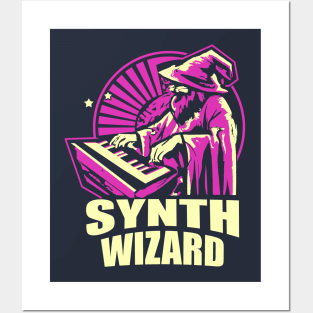 Synth Wizard Posters and Art